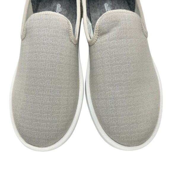 Allbirds | Women | Merino Wool Lounger Woven Gray Comfort Slip On Shoes | Size 7 - Picture 7 of 10